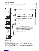 Предварительный просмотр 11 страницы Hitachi RAC-18WSPA Instruction Manual