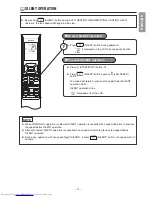 Предварительный просмотр 17 страницы Hitachi RAC-18WSPA Instruction Manual