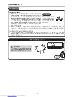 Предварительный просмотр 34 страницы Hitachi RAC-18WSPA Instruction Manual