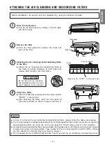 Preview for 17 page of Hitachi RAC-25CNH2 Instruction Manual