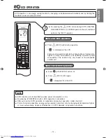 Предварительный просмотр 15 страницы Hitachi RAC-25FXA Instruction Manual