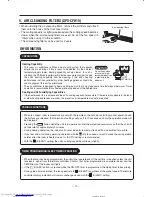 Preview for 35 page of Hitachi RAC-25FXA Instruction Manual