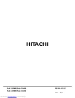 Preview for 112 page of Hitachi RAC-25NH5 Service Manual