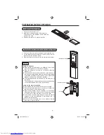 Предварительный просмотр 6 страницы Hitachi RAC-25NPA(T) Instruction Manual