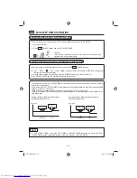 Предварительный просмотр 22 страницы Hitachi RAC-25NPA(T) Instruction Manual