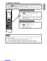 Preview for 17 page of Hitachi RAC-25WXA Instruction Manual