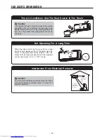 Preview for 34 page of Hitachi RAC-25WXA Instruction Manual