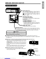 Preview for 5 page of Hitachi RAC-25YHA Instruction Manual