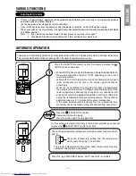 Preview for 7 page of Hitachi RAC-25YHA Instruction Manual