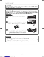 Preview for 16 page of Hitachi RAC-25YHA5 Instruction Manual