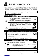 Предварительный просмотр 2 страницы Hitachi RAC-30CHP6 Instruction Manual