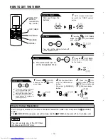 Предварительный просмотр 12 страницы Hitachi RAC-30CHP6 Instruction Manual