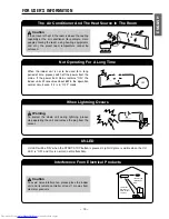 Предварительный просмотр 19 страницы Hitachi RAC-30CHP6 Instruction Manual