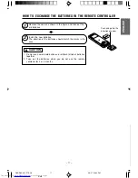 Preview for 17 page of Hitachi RAC-30CP7 Instruction Manual