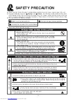 Preview for 2 page of Hitachi RAC-30CX9 Instruction Manual