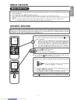 Предварительный просмотр 7 страницы Hitachi RAC-30EH2 Instruciton Manual