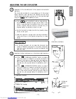 Предварительный просмотр 15 страницы Hitachi RAC-30EH2 Instruciton Manual