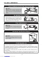 Предварительный просмотр 18 страницы Hitachi RAC-30EH2 Instruciton Manual