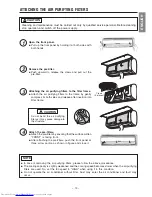 Предварительный просмотр 19 страницы Hitachi RAC-30EH2 Instruciton Manual