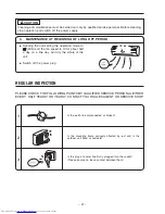 Предварительный просмотр 22 страницы Hitachi RAC-30EH2 Instruciton Manual