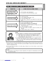 Предварительный просмотр 23 страницы Hitachi RAC-30EH2 Instruciton Manual