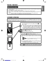 Предварительный просмотр 7 страницы Hitachi RAC-30MH1 Instruction Manual