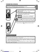 Предварительный просмотр 9 страницы Hitachi RAC-30MH1 Instruction Manual