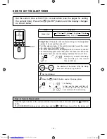 Предварительный просмотр 14 страницы Hitachi RAC-30MH1 Instruction Manual