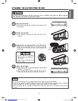 Предварительный просмотр 19 страницы Hitachi RAC-30MH1 Instruction Manual