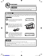 Предварительный просмотр 20 страницы Hitachi RAC-30MH1 Instruction Manual