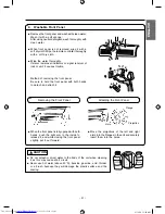 Предварительный просмотр 21 страницы Hitachi RAC-30MH1 Instruction Manual