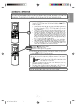 Предварительный просмотр 7 страницы Hitachi RAC-40CNH2 Use & Care Manual