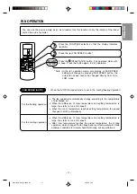 Предварительный просмотр 11 страницы Hitachi RAC-40CNH2 Use & Care Manual