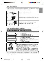 Предварительный просмотр 21 страницы Hitachi RAC-40CNH2 Use & Care Manual