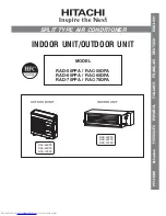 Preview for 1 page of Hitachi RAC-50DPA Installation Manual