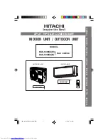 Hitachi RAC-50WX8 Manual предпросмотр