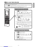 Предварительный просмотр 23 страницы Hitachi RAC-50WXA Operation Manual