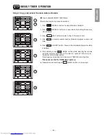 Предварительный просмотр 29 страницы Hitachi RAC-50WXA Operation Manual