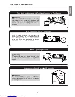 Preview for 19 page of Hitachi RAC-50YHA Instruction Manual