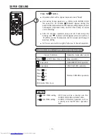 Предварительный просмотр 10 страницы Hitachi RAC-5115CC Instruction Manual