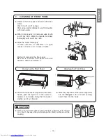 Предварительный просмотр 19 страницы Hitachi RAC-5115CC Instruction Manual