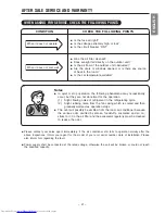 Предварительный просмотр 21 страницы Hitachi RAC-5115CC Instruction Manual