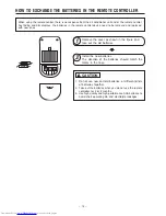 Preview for 14 page of Hitachi RAC-5115CX Instruction Manual