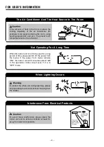 Preview for 8 page of Hitachi RAC-60WPA Manual