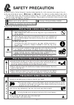 Предварительный просмотр 2 страницы Hitachi RAC-60YHA Instruction Manual