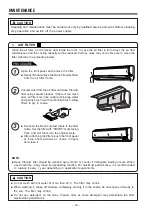 Предварительный просмотр 20 страницы Hitachi RAC-60YHA Instruction Manual