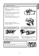 Предварительный просмотр 21 страницы Hitachi RAC-60YHA Instruction Manual