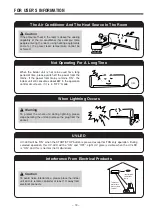 Предварительный просмотр 19 страницы Hitachi RAC-63CHA3F Instruction Manual