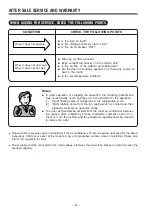 Предварительный просмотр 24 страницы Hitachi RAC-63CHA3F Instruction Manual