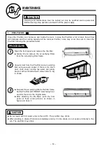 Предварительный просмотр 10 страницы Hitachi RAC-70WPA Manual